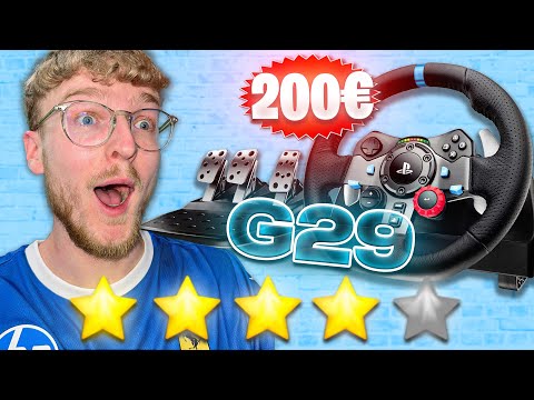 G29 das BESTE ANFÄNGER LENKRAD für 200€? - CutterLukas LENKRAD TEST