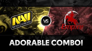 Adorable combo by Na`Vi vs Empire @ D2CL S4 Lan-Finals
