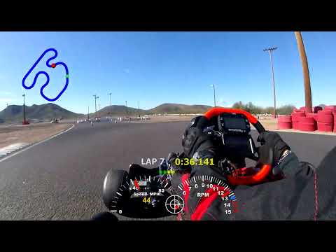 Mechatron ME Paddle Shifter F1 + Vortex ROK Shifter Test - PKRA - Jan 7, 2023