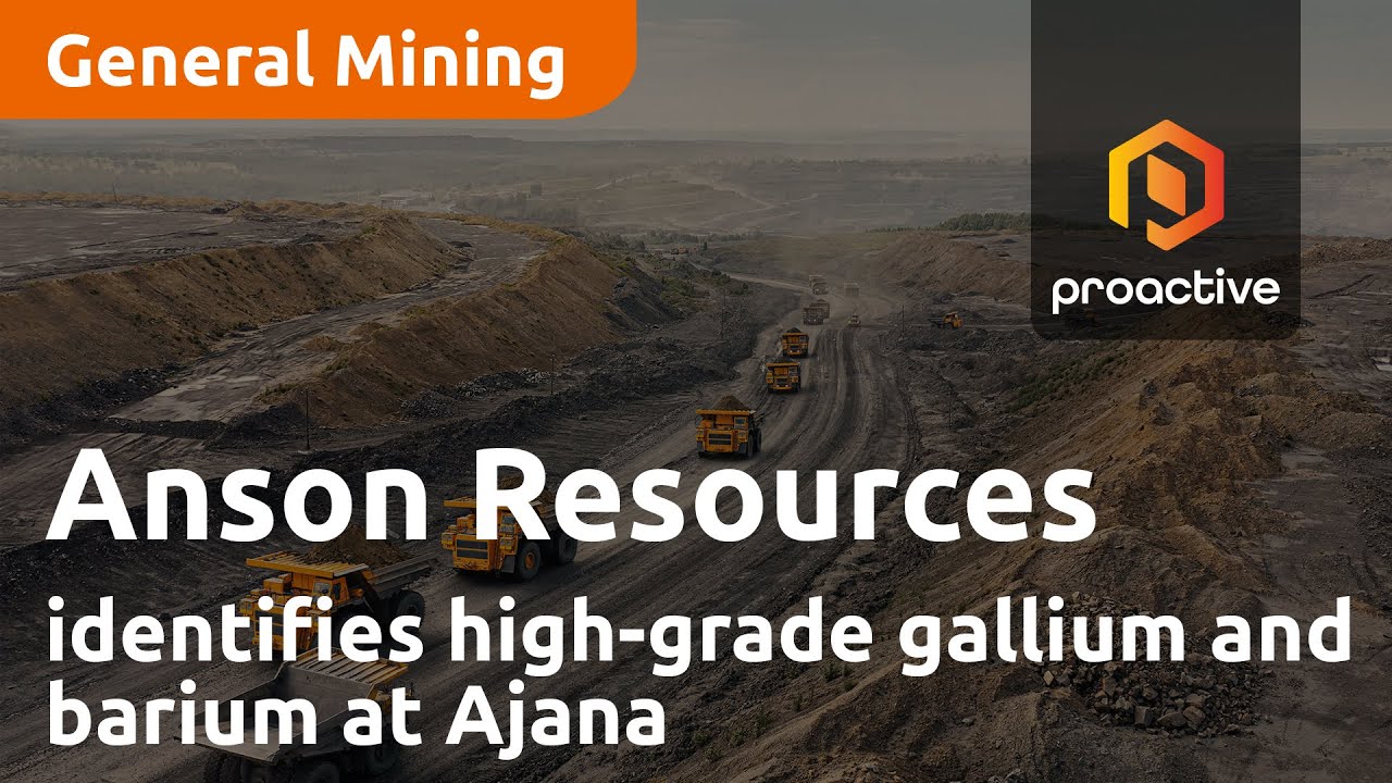 Anson Resources identifies high-grade gallium and barium at Ajana