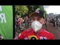 Mike Teunissen straalt in de rode leiderstrui: "Enthousiasme in Nederland wordt groter en groter"