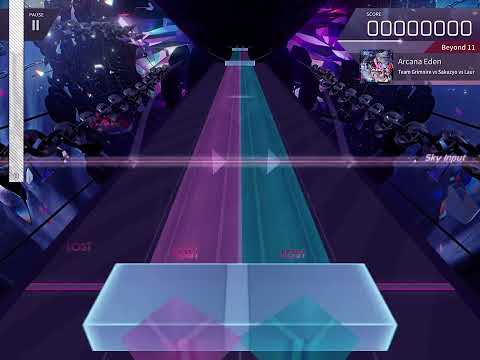 [Arcaea] Arcana Eden - Team Grimoire vs Sakuzyo vs Laur (Beyond 11) Chart View