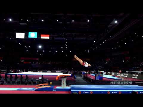 COLLANTES DE RIGLOS Sandra (PER) - 2019 Artistic Worlds, Stuttgart (GER) - Qualifications Vault 1