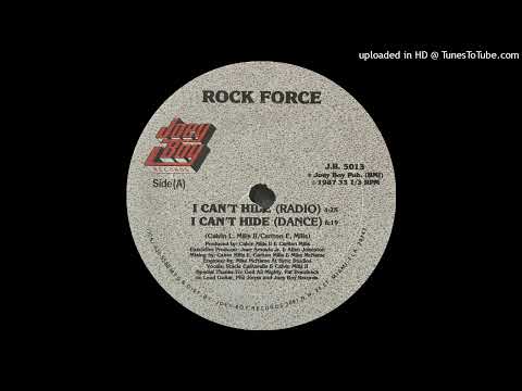 Rock Force - I Can't Hide (Dance)(Joey Boy Records 1987)