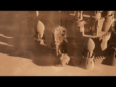 Sand Castle: Particles Simulation | Houdini