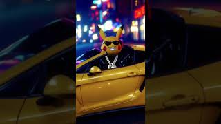Pikachu outside #pikachu #pokemon #millions #bugatti #rarepokemon