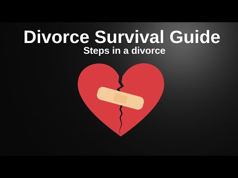 Steps in a divorce