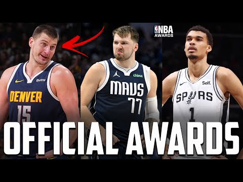 OFFICIAL 2024 NBA Awards Winners... (MVP, DPOY, etc.)