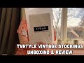 TVRTyle Vintage Stockings Hosiery Review