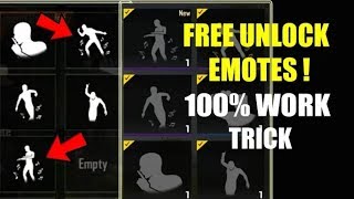 How To Unlock All Emotes/Dance in PUBG Mobile.