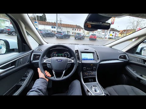 New Ford S-MAX Hybrid 2022 Test Drive POV