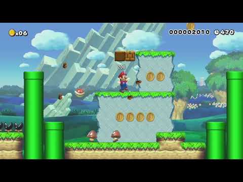 5-3 Perilous Flowers. by [CH]☆Eπzσ. - Super Mario Maker - No Commentary 1bm