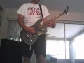 Municipal Waste Guitar Cover RElentless Threat
