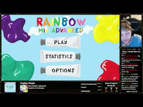 Rainbow Mix Advanced ~ [100% Trophy Gameplay, PS5]