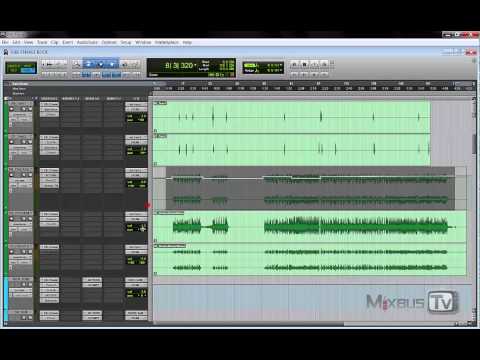 Final touches on a Mix. Widening automation, drum enhancing
