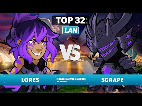 Lores vs Sgrape - Top 32 - Dreamhack Valencia 2023 - LAN 1v1