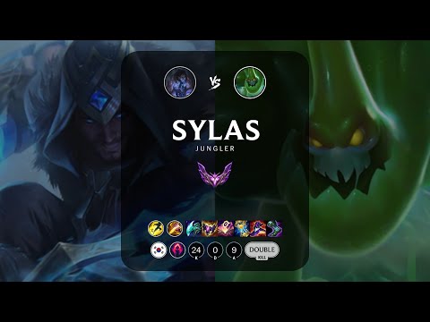 Sylas Jungle vs Zac - KR Master Patch 13.24