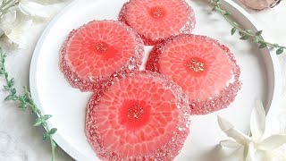 Coral Larimar Resin Coasters: Resin Art Tutorial