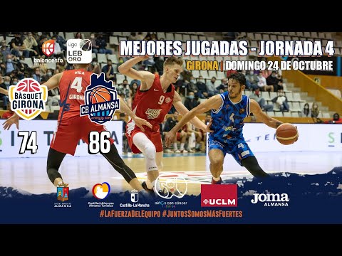 Mejores Jugadas - J04 - Básquet Girona vs CB Almansa con AFANION