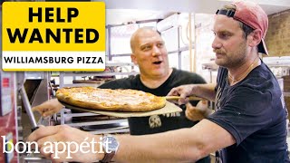 Working A Shift At A Classic New York Pizzeria | Bon Appétit