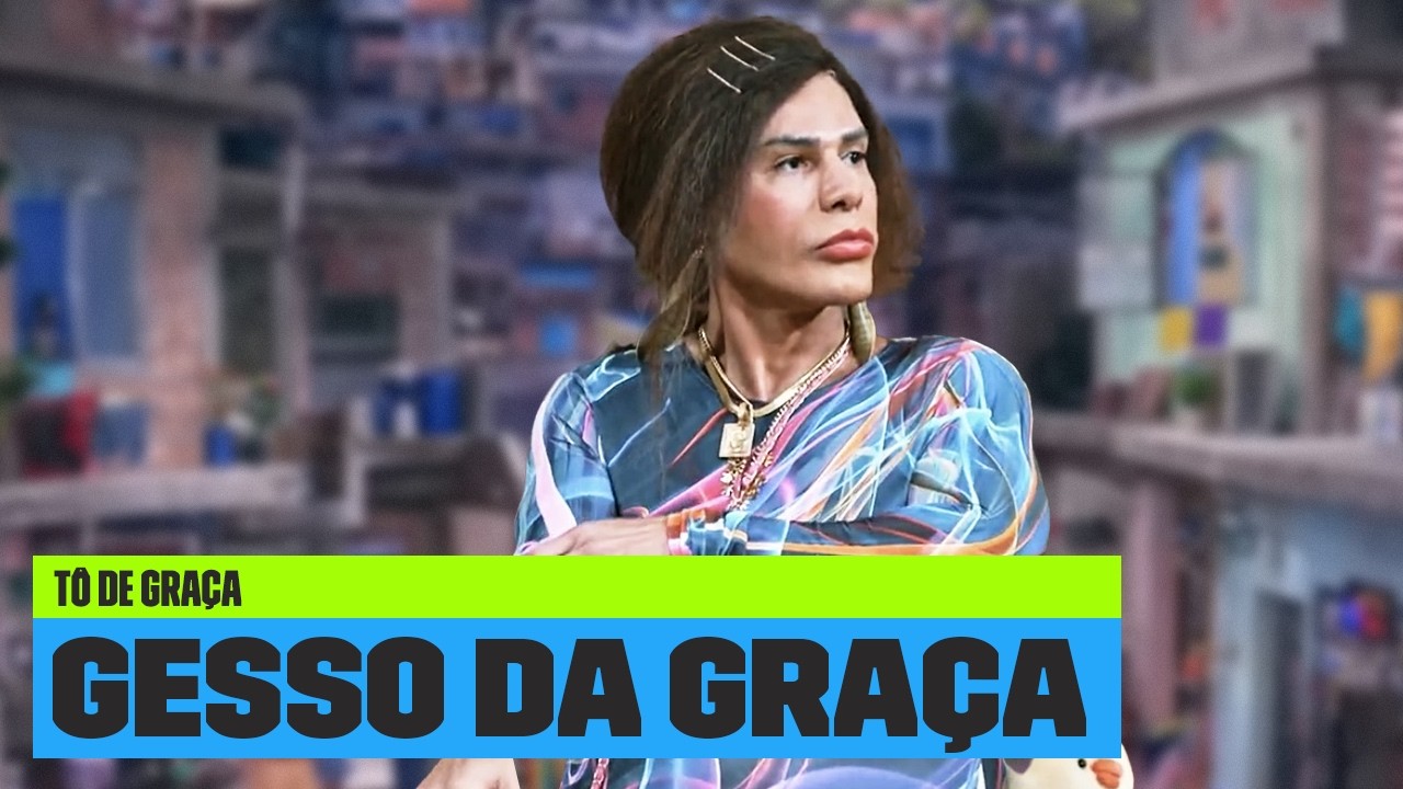 Graça ROUBA gesso da OBRA para reformar sua casa | Tô de Graça | Temporada 8 | Multishow