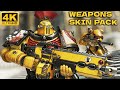 IMPERIAL FISTS WEAPON SKINS PACK MOD Warhammer 40k Space Marine 2 4K