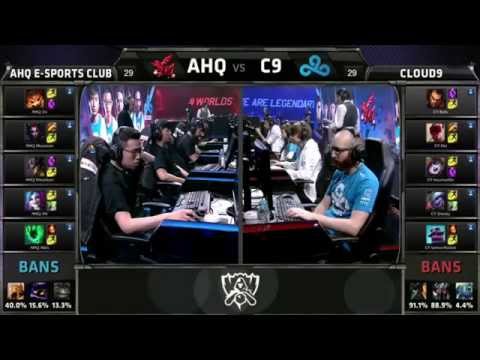 S5 World Championship AHQ VS C9 Highlights W2D4