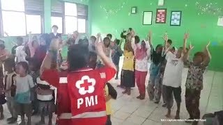 PMI Lakukan Trauma Healing bagi Anak Terdampak Tsunami di Banten