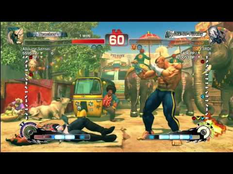II SETH II vs Alioune Sensei [Sagat] Endless part 1 Endless