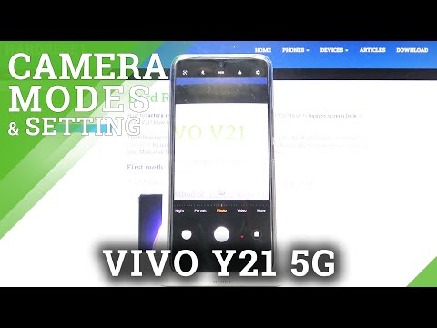 How to Enable Camera Leveler on Vivo V21 5G  - Manage Camera