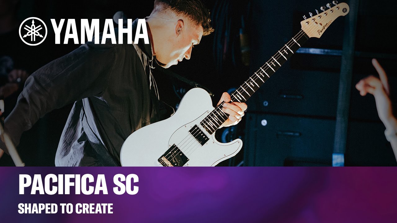 Yamaha Pacifica SC Professional PACP11SBM Electric Guitar - Black Metallic