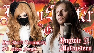 【Yngwie Malmsteen】 - 「You Don&#39;t Remember, I&#39;ll Never Forget」COVER † BabySaster &amp; Mike Livas