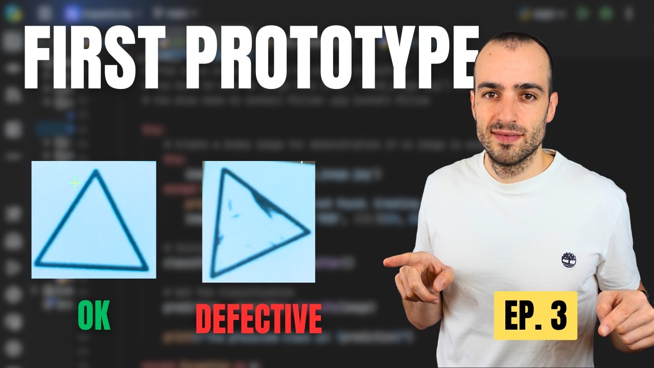 Building a Real Defect Detection System (Ep.3) – First Working Prototype!