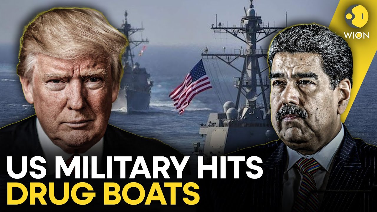 US–Venezuela Conflict LIVE: Trump Launches Lethal Action Against Drug Smuggling Vessel | WION