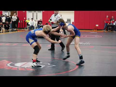 Wrestleback Semifinal - Alex Lucas [R] v Julian Olenick [G] (126)