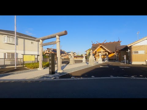 Shinto shrines in rural Japan　Shinmei Jinja