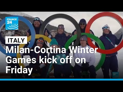 Milan-Cortina Winter Games kick off on Friday: Olympic torch relay in final stretch • FRANCE 24