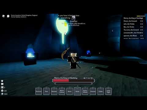 King of nothing fight be like (verdant moon)