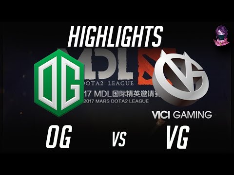 OG vs VG MDL 2017 Mars Dota 2 League 2017 Highlights by Time 2 Dota #dota2