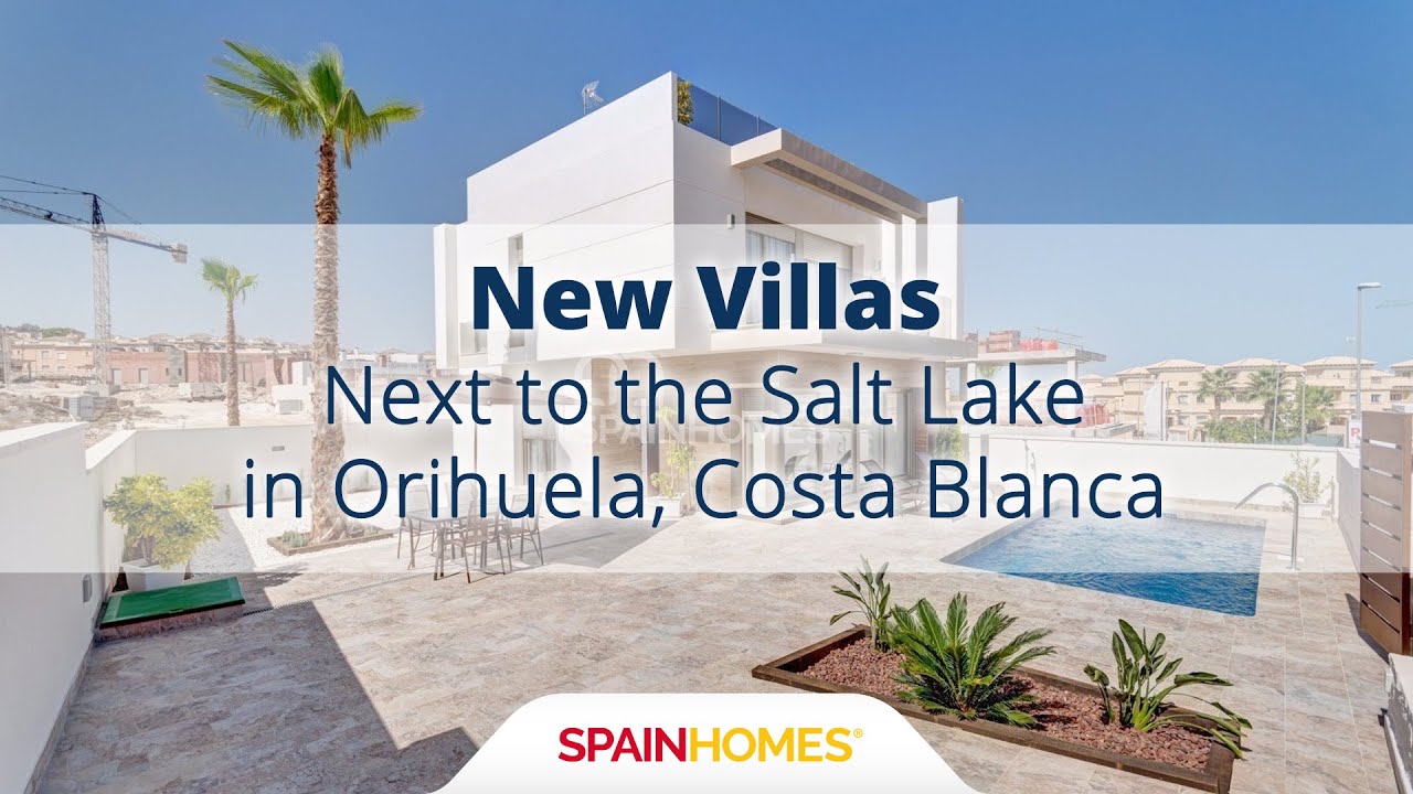 Orihuela Costa Blanca’da Tuz Gölü Yanında Sıfır Villalar