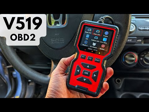 V519 OBD2 Scanner - REVIEW & All Features TEST