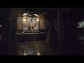 Backstreets of Japan at night - 3 - Heavy rain・4K