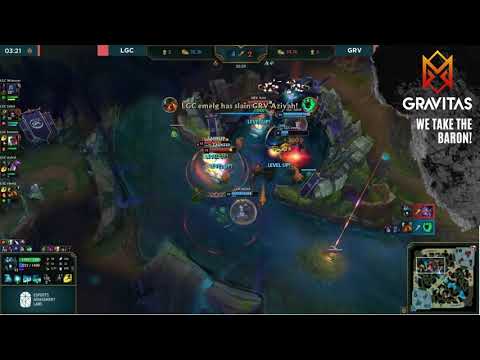 Gravitas Highlights - LCO - Week 1 - Game 2 - Gravitas Vs Legacy Esports