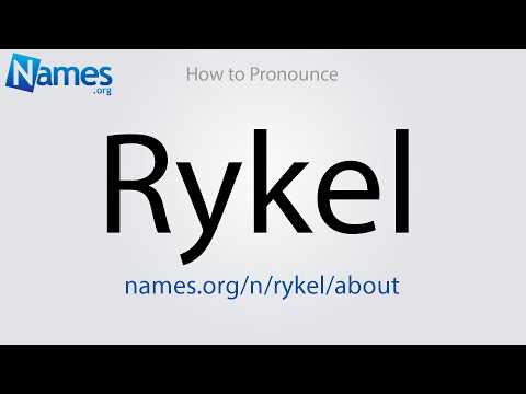 How to Pronounce Rykel