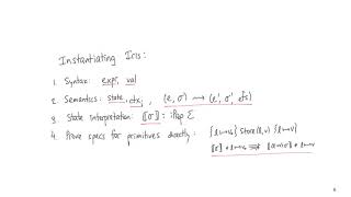 Instantiating the Iris program logic for a new language: a tutorial