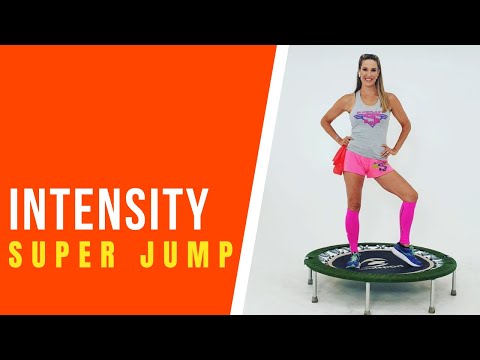 Jill Cooper's SuperJump Intensity Total Body Rebounding Workout with Elastic Band