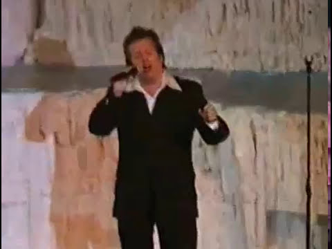 Björgvin sings in Pamukkele international song contest in 1996
