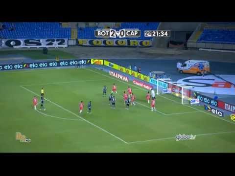 Gols Botafogo 3 x 0 Capivariano - Copa do Brasil 2015