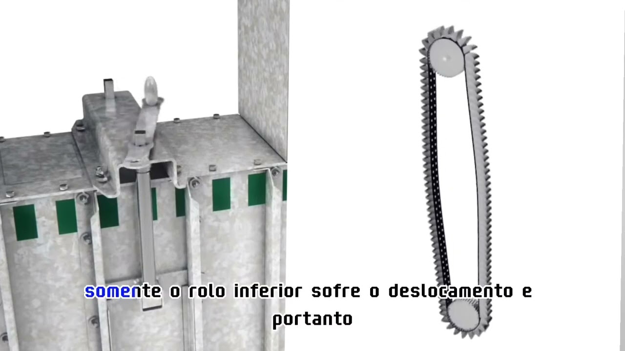 Cabeçote inferior (pé de elevador)