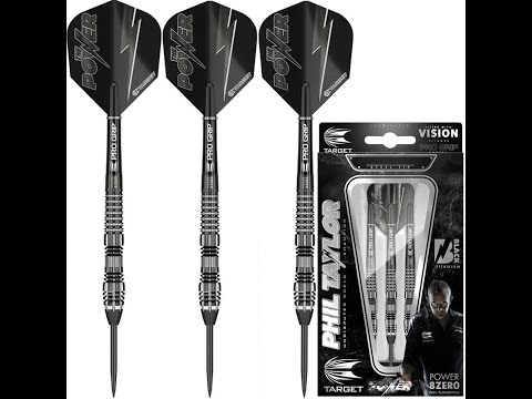 PHIL TAYLORS DARTS REVIEW- TARGET POWER 8 ZERO 4s